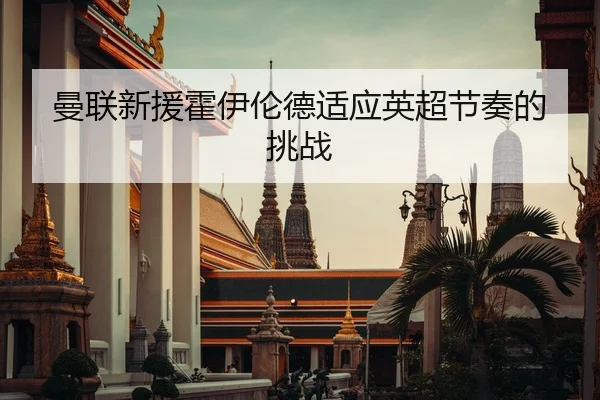 曼联新援霍伊伦德适应英超节奏的挑战
